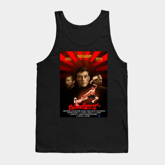 Bloodsport ver. 3 Tank Top by Fantasy Brush Designs